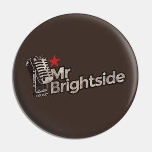 Mr Brightside - Vintage Karaoke song Pin