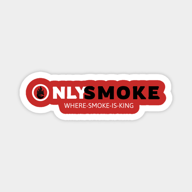 OnlySmoke Page Magnet by Ryel Tees