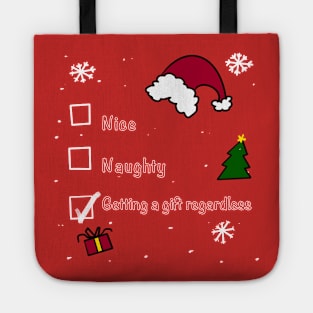 Nice and Naught List Tote