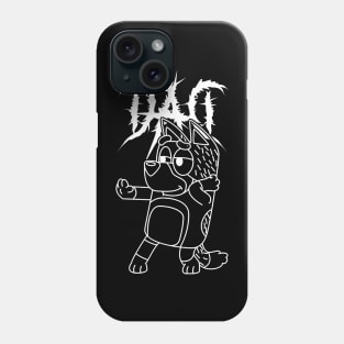 Death Metal Bluey Dad Phone Case