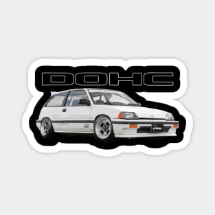 AG AH HATCH SI DOHC VTEC CRX CR-X ZC Magnet