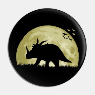 Triceratops Pin