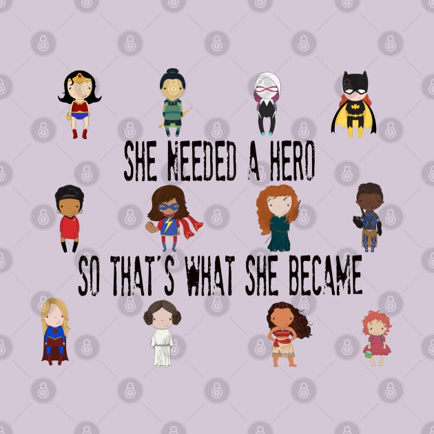 Her Own Hero by Jen Talley Design