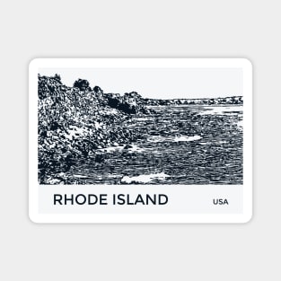 Rhode Island USA Magnet