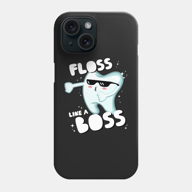 Floss Like A Boss Phone Case by zeno27