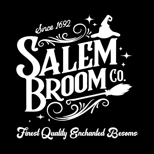 Salem 1692 Broom Company Witch Witchcraft by Mellowdellow