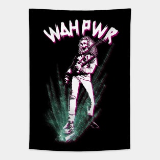 Wah Power - Heavy Metal Guitar Player Tapestry