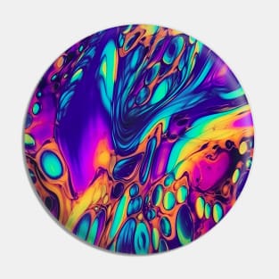 Rainbow Oil Slick Pin