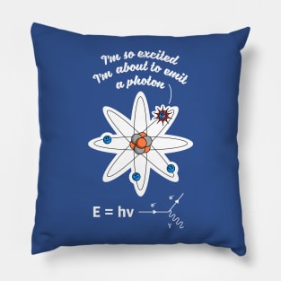 Excited electron Pillow