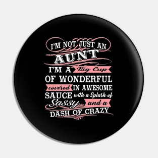 Aunt For Aunt Mother'S Day Pin