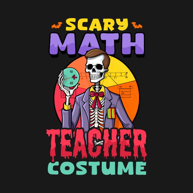 Halloween Math Teacher Shirt | Scary Math Teacher Costume by Gawkclothing