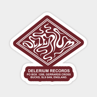 Delerium (white) Magnet