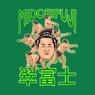 Japanese sumo wrestler Midorifuji T-Shirt