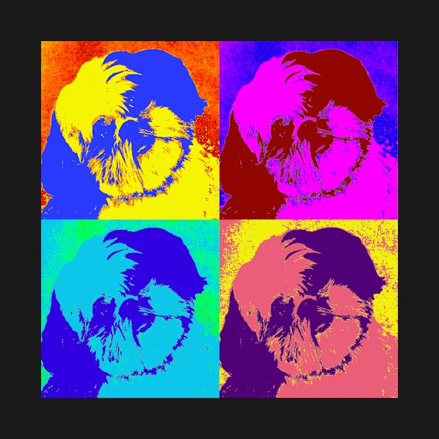 Pop Art - Shih Tzu by Naves