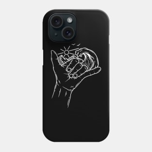 Shaka Adventure x White Phone Case