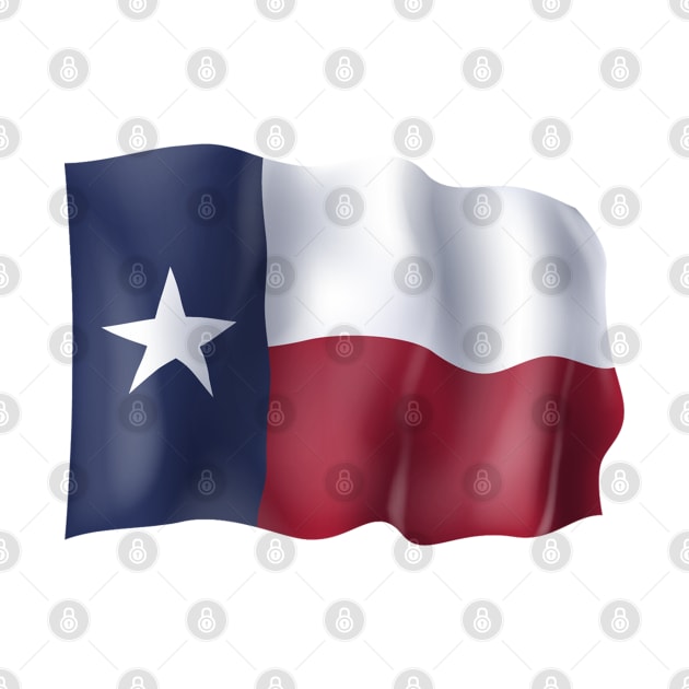 Texas flag by SerenityByAlex