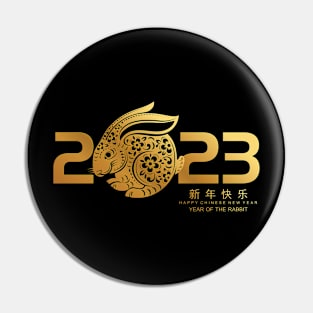 Happy chinese new year 2023 rabbit zodiac Pin