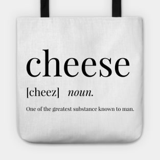 Cheese Definition Tote