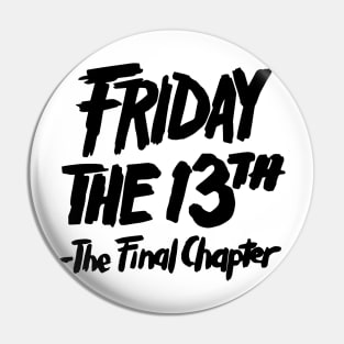 Friday 13th Pin