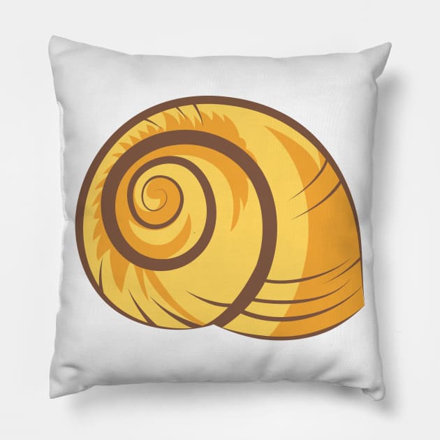 Snail Shell Pillow by SWON Design