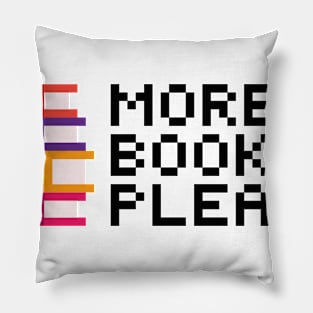 More Books Please Pillow