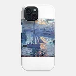 Claude Monet Sunrise - Marine Phone Case