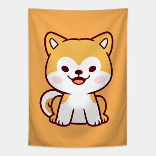 Hachiko Kawaii Tapestry