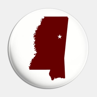 Starkville Mississippi Pin