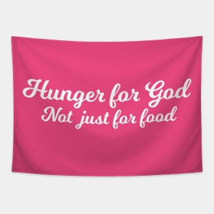 Islamic - Hunger for God Tapestry