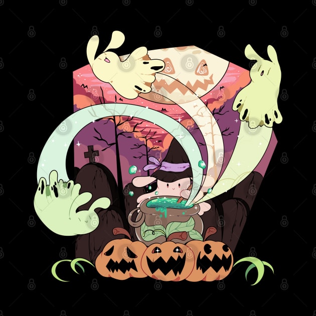 Spooky Octopi by Yukipyro