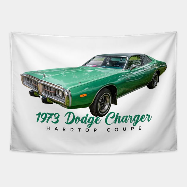 1973 Dodge Charger  Hardtop Coupe Tapestry by Gestalt Imagery