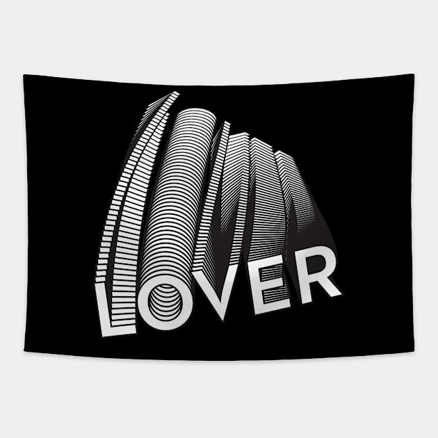 Lover 02 Tapestry by Julia Newman Studio