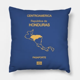 Honduras passport Pillow