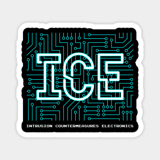 Neuromancer Inspired Design-Science Fiction Magnet