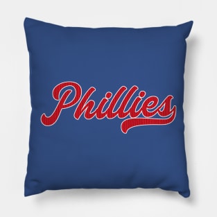 Phillies Embroided Pillow