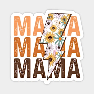 Mama Flash Floral Magnet