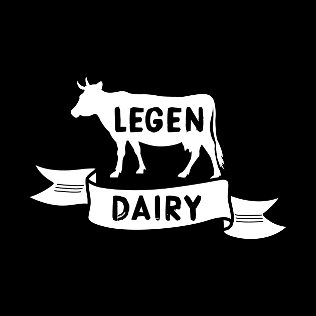 Cow - Legen Dairy by Tee__Dot