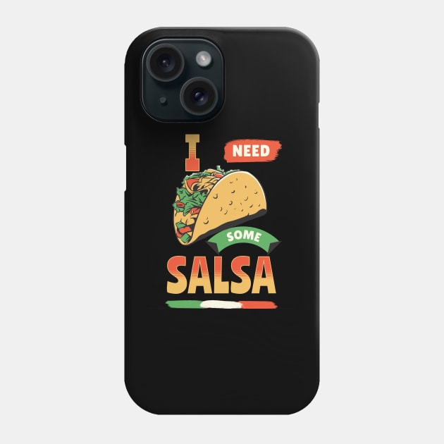 Salsa goes good on anything Phone Case by Farm Road Mercantile 