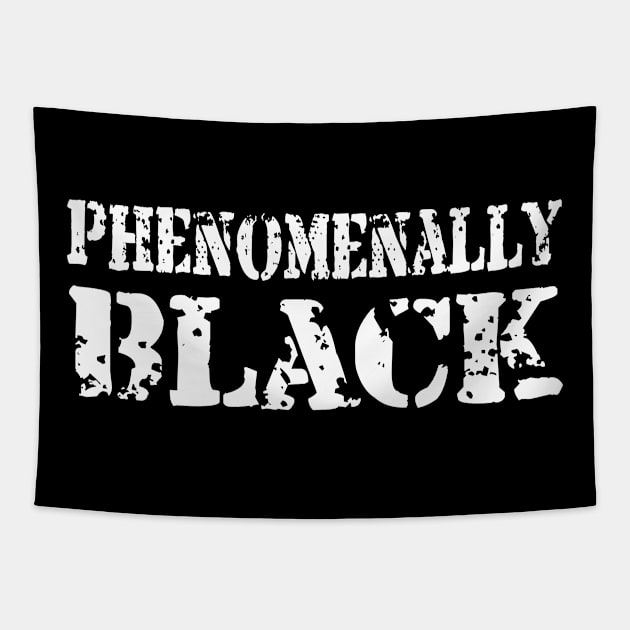 Phenomenally Black phenomenally black t Tapestry by Gaming champion