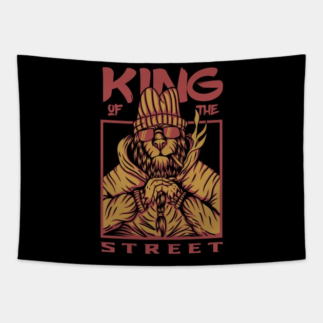 King Of The Street Tapestry by Utopia Shop