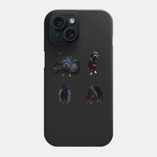 Rottweiler sticker pack Phone Case