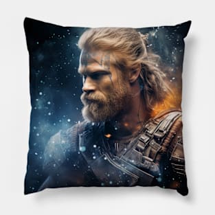 Legend Warrior Fantastic Cosmic Magical Pillow