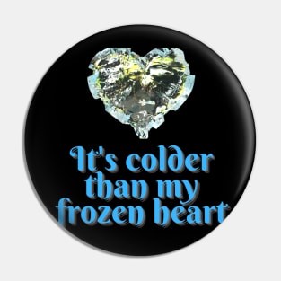 Frozen Heart Pin