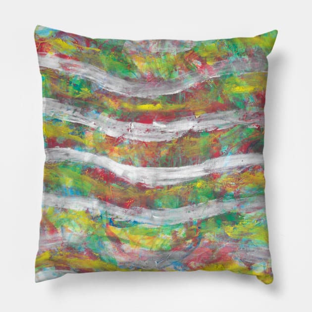 Texture - 332 Pillow by walter festuccia