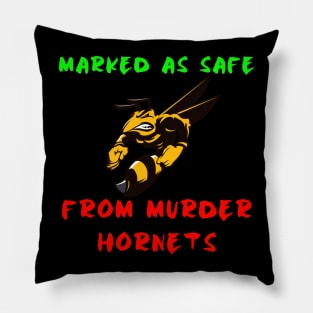 Marked As Safe From Murder Hornets, Hornet vs Bee Pillow