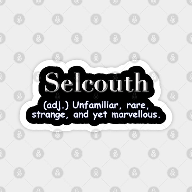 Selcouth Magnet by Quirky Design Collective