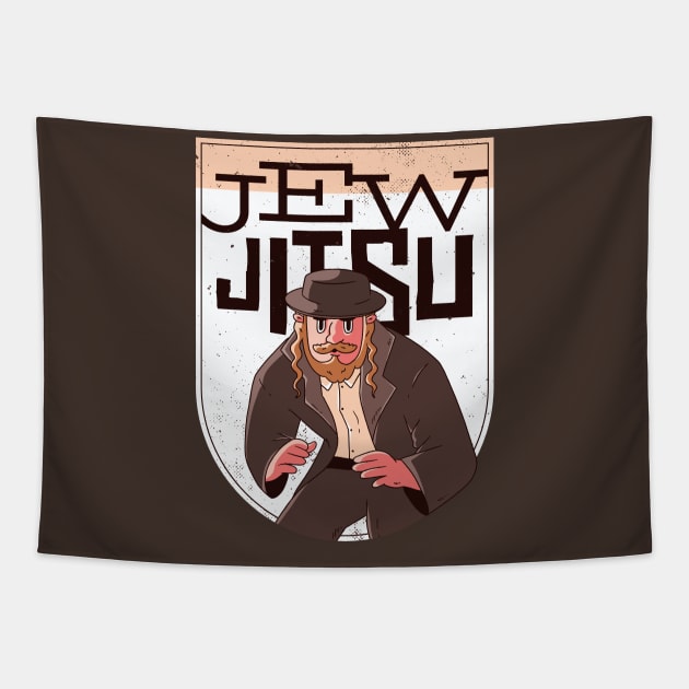 JewJitsu Tapestry by Threadded