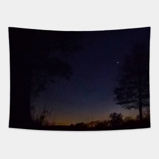 Evening Star at Dusk Tapestry