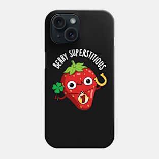 Berry Superstitious Cute Fruit Pun Phone Case