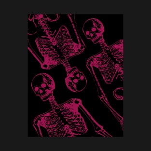 Red skeletons T-Shirt